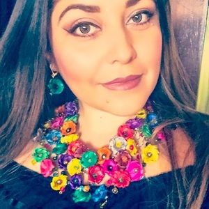 Mexican necklace and earrings